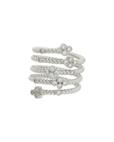 Juvell 18k Plated Cz Ring In Neutral