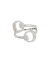 Juvell 18k Plated Cz Ring