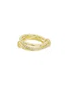 Juvell 18k Plated Cz Ring