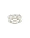 Juvell 18k Plated Cz Ring