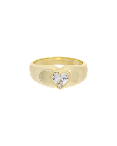 Juvell 18k Plated Cz Ring