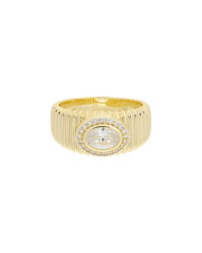 Juvell 18k Plated Cz Ring
