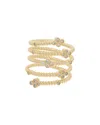 Juvell 18k Plated Cz Ring
