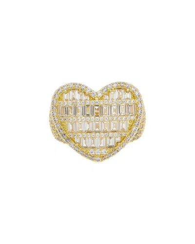 Juvell 18k Plated Cz Ring