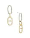 Juvell 18k Plated Dangling Earrings In Gold