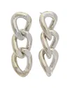 Juvell 18k Plated Drop Link Earrings