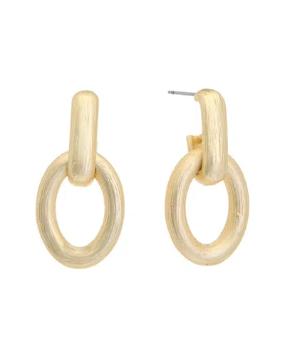 Juvell 18k Plated Drop Link Earrings