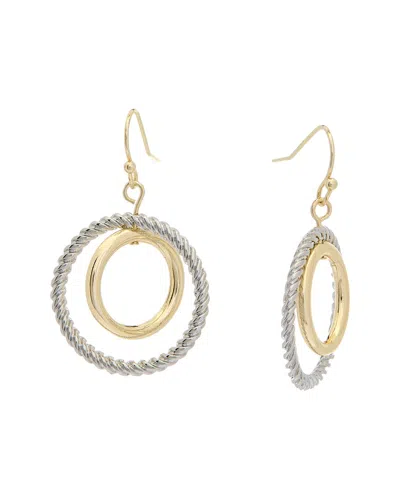 JUVELL JUVELL 18K PLATED DROP LINK EARRINGS
