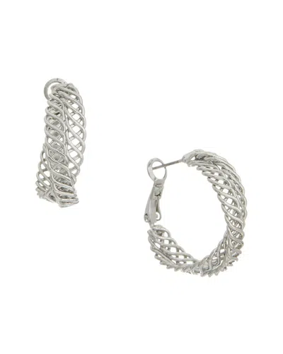 Juvell 18k Plated Earrings In Transparent