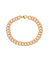 Juvell 18k Plated Enamel Link Bracelet