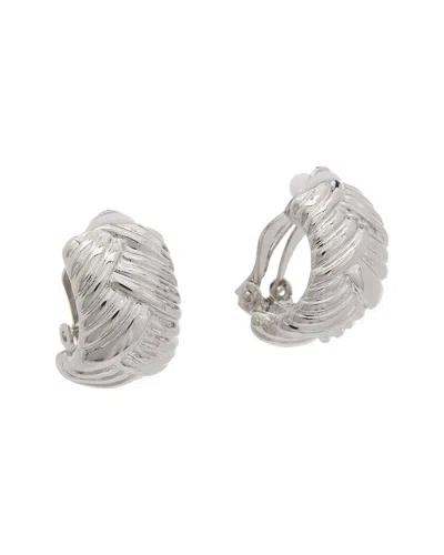 Juvell 18k Plated Fancy Clip Earrings In Neutral