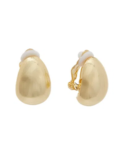 Juvell 18k Plated High Polish Clip Earrings In Gold