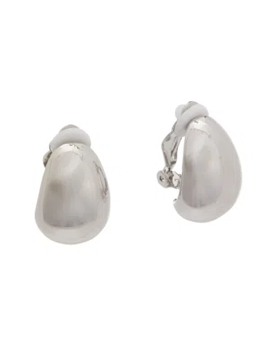 Juvell 18k Plated High Polish Clip Earrings In Metallic