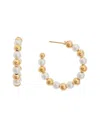 Juvell 18k Plated Hoops