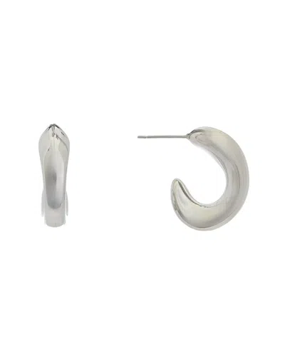 Juvell 18k Plated Hoops In Metallic