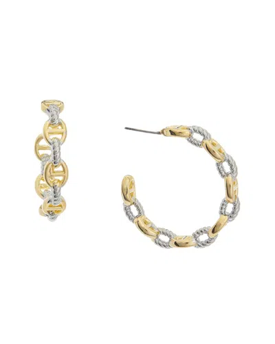 Juvell 18k Plated Hoops In Gold
