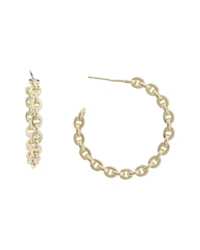 Juvell 18k Plated Hoops In Gold