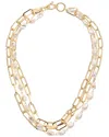 Juvell 18k Plated Link Necklace