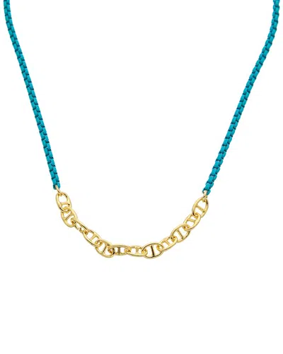 Juvell 18k Plated Link Necklace