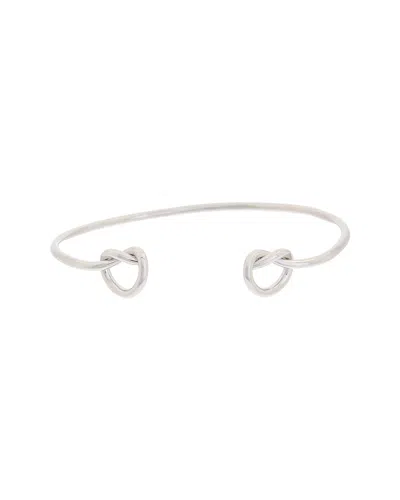 Juvell 18k Plated Love Knot Bangle Bracelet