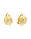 Juvell 18k Plated Pearl Clip Earrings