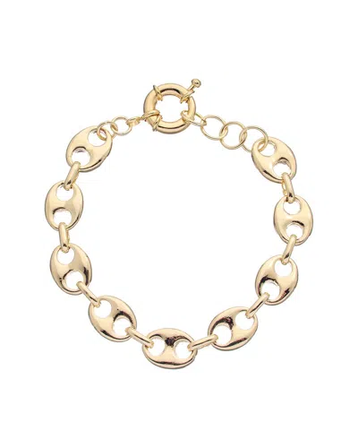 Juvell 18k Plated Puffed Mariner Bracelet