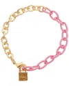 Juvell 18k Plated Silk Link Bracelet