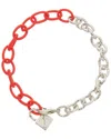Juvell 18k Plated Silk Link Bracelet