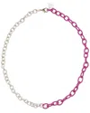 JUVELL JUVELL 18K PLATED SILK LINK NECKLACE