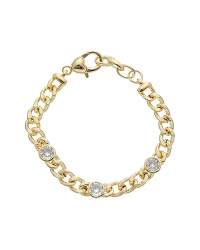 Juvell 18k Plated Topaz Bracelet