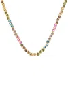 Juvell 18k Plated Topaz Necklace