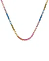Juvell 18k Plated Topaz Necklace