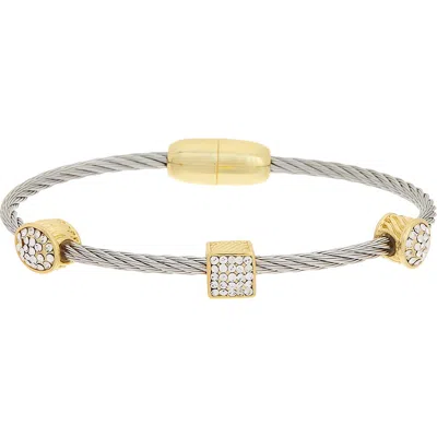 Juvell 923 Cubic Zirconia Bangle In Multi