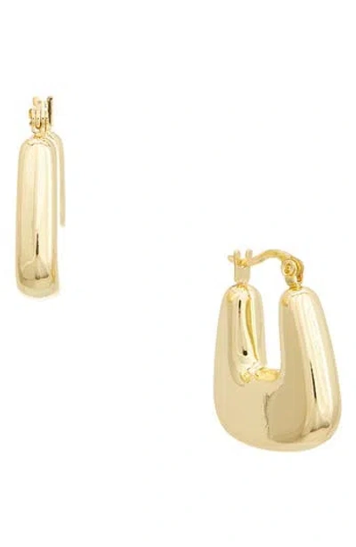 Juvell 18k Plated Hoop Earrings In Gold