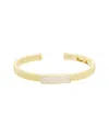 Juvell Cz 18k Plated Bangle Bracelet