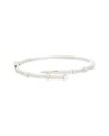 Juvell Cz 18k Plated Bangle Bracelet