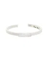 Juvell Cz 18k Plated Bangle Bracelet