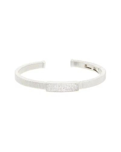 Juvell Cz 18k Plated Bangle Bracelet