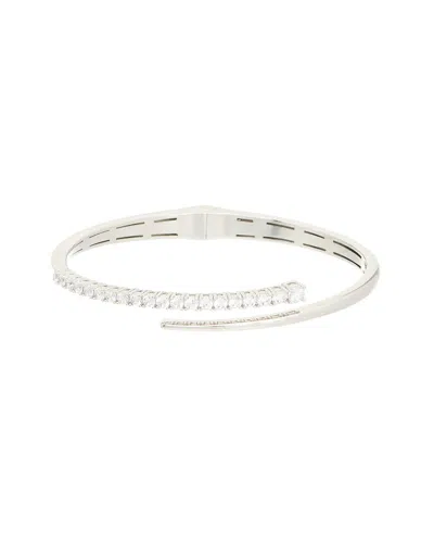 Juvell Cz 18k Plated Bangle Bracelet