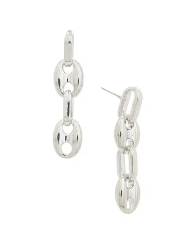 Juvell Dangling Puffed Mariner Earrings In Metallic
