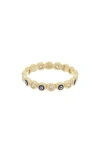 Juvell Evil Eye Cz Ring In Gold