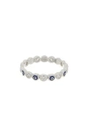 Juvell Evil Eye Cz Ring In Gold