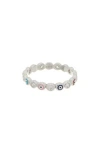 Juvell Evil Eye Cz Ring In White
