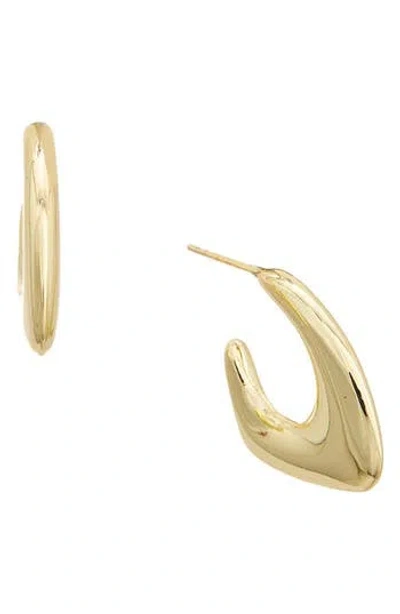 Juvell 18k Plated Hoop Earrings In Gold