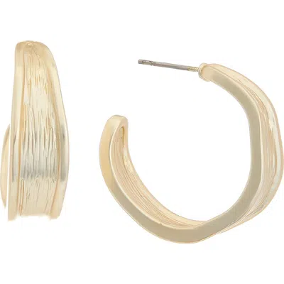 Juvell Hammered Hoop Earrings