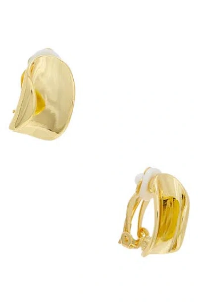 Juvell Huggie Hoop Earrings In Yellow