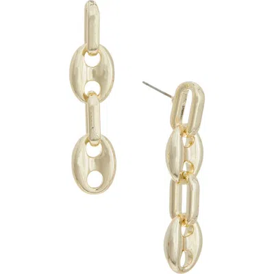 Juvell Link Drop Earrings In Yellow