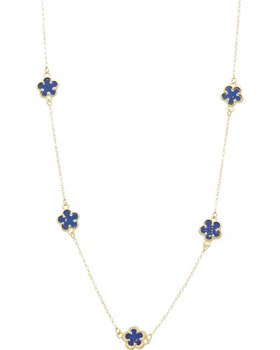 JUVELL JUVELL 18K PLATED CLOVER NECKLACE