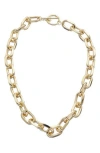 Juvell Oval Chain Toggle Necklace In Gold