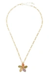 Juvell 18k Cz Necklace In Gold